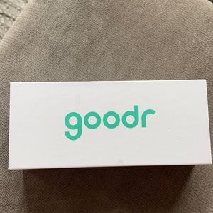 GoodR white rim &  blue glass sunglasses BRAND NEW